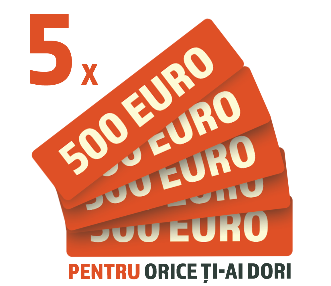 5 x 500 Euro