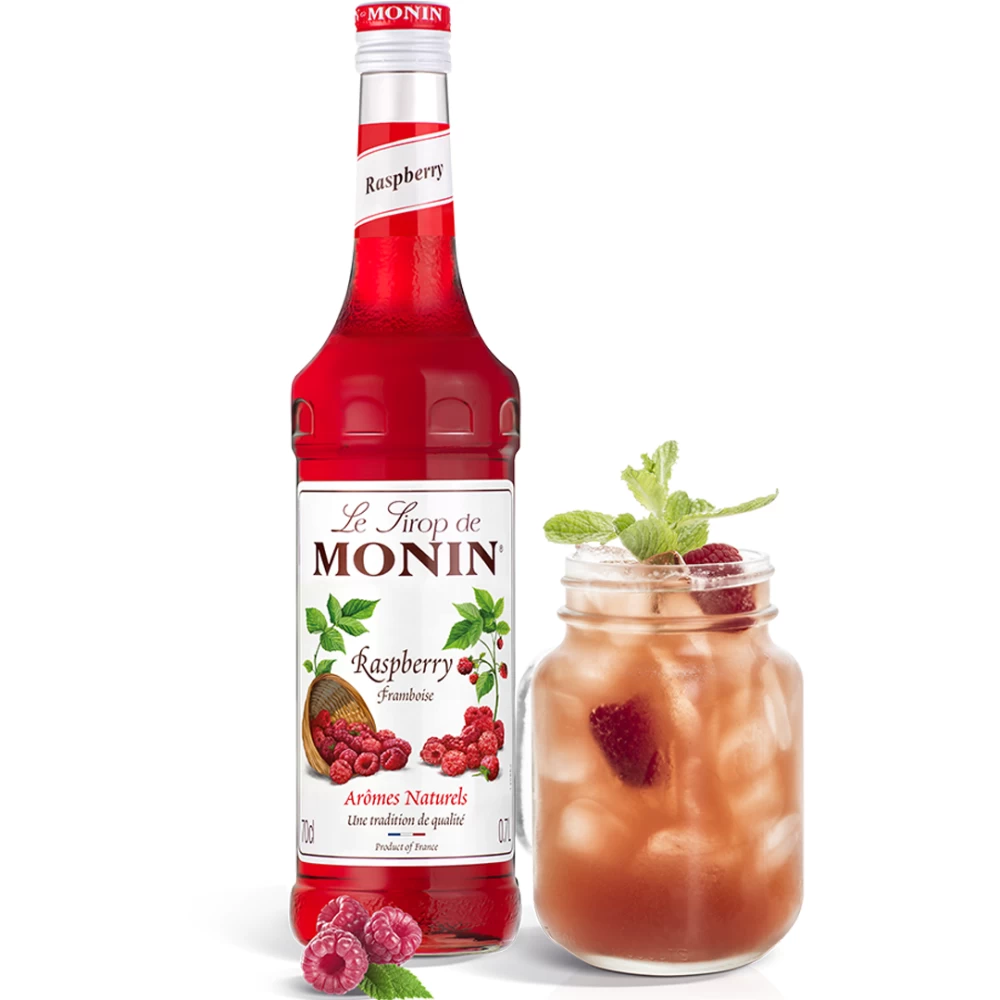 Le Sirop de Monin Zmeură