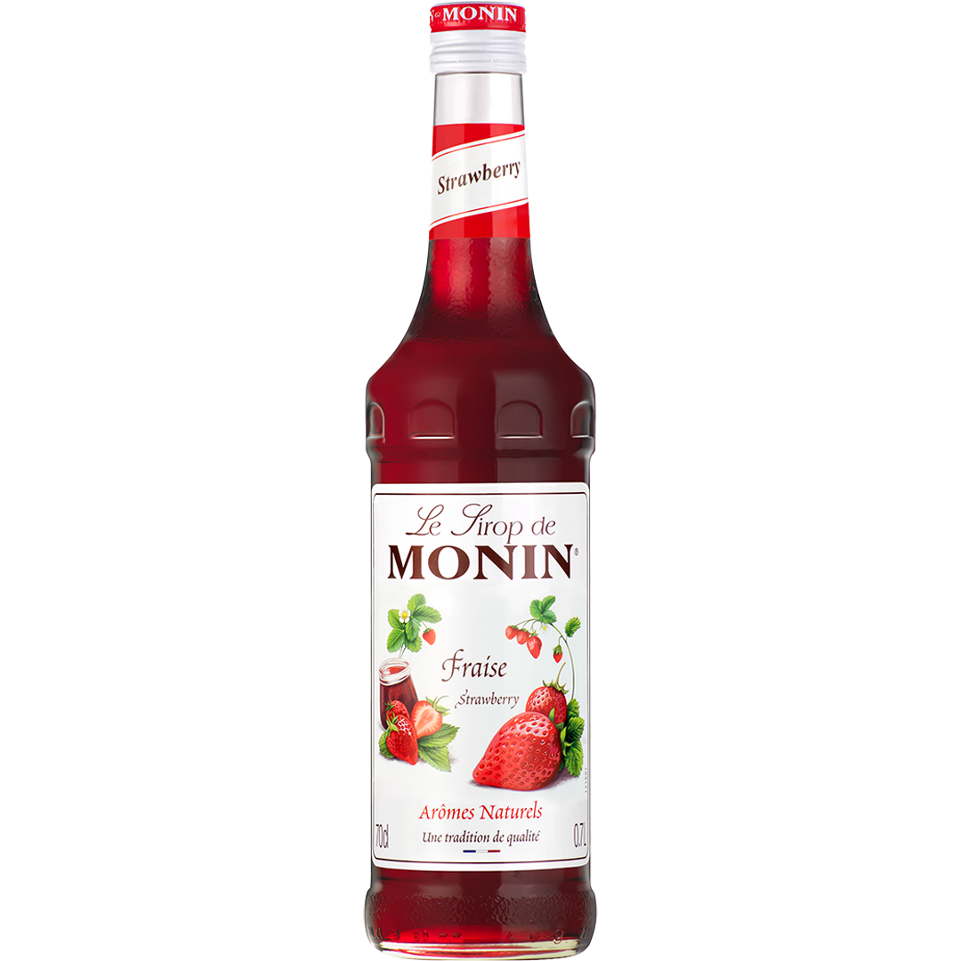 Le Sirop de Monin Căpșuni