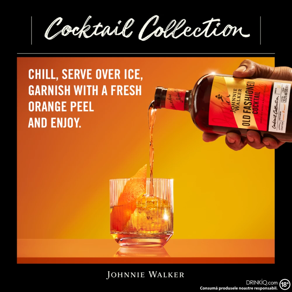 Johnnie Walker Old Fashioned Cocktail