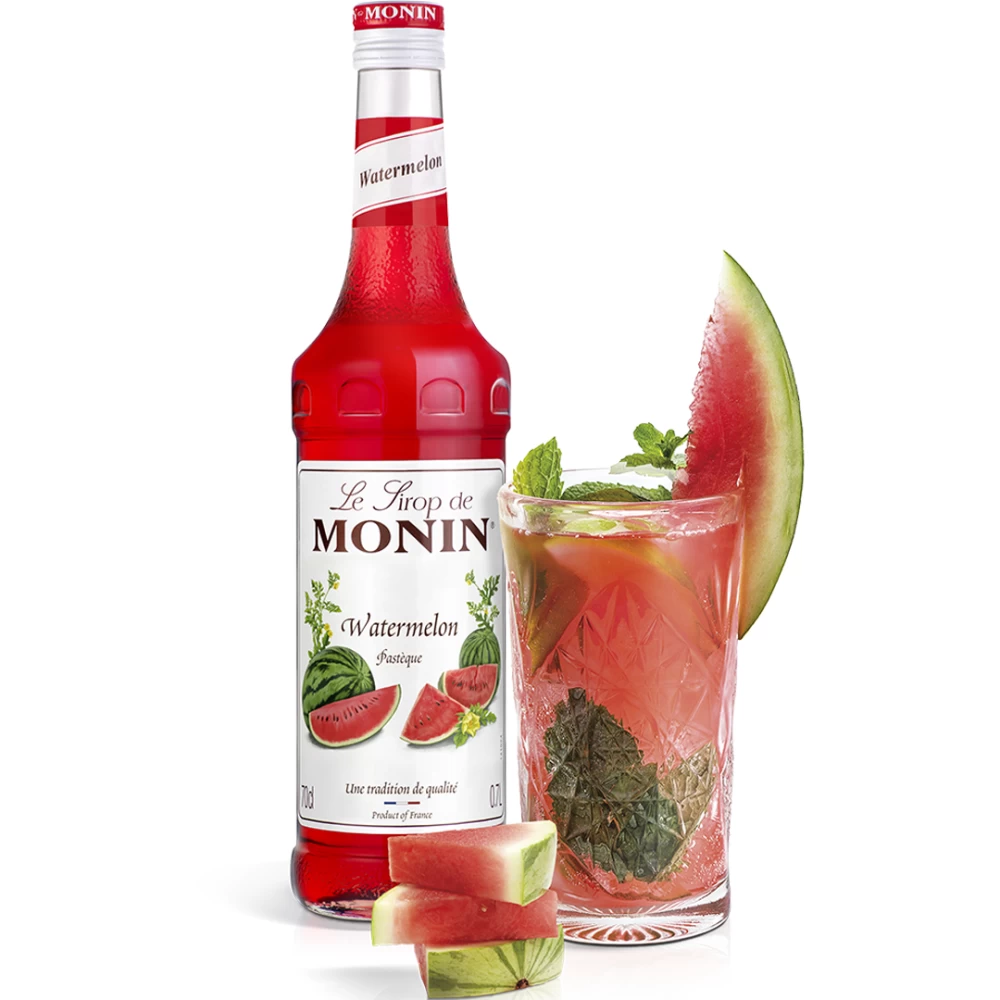 Le Sirop de Monin Pepene Roșu