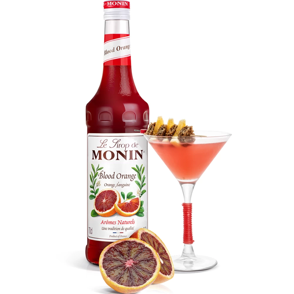 Le Sirop de Monin Portocale Roșii