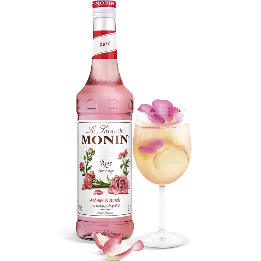 Le Sirop de Monin Trandafir