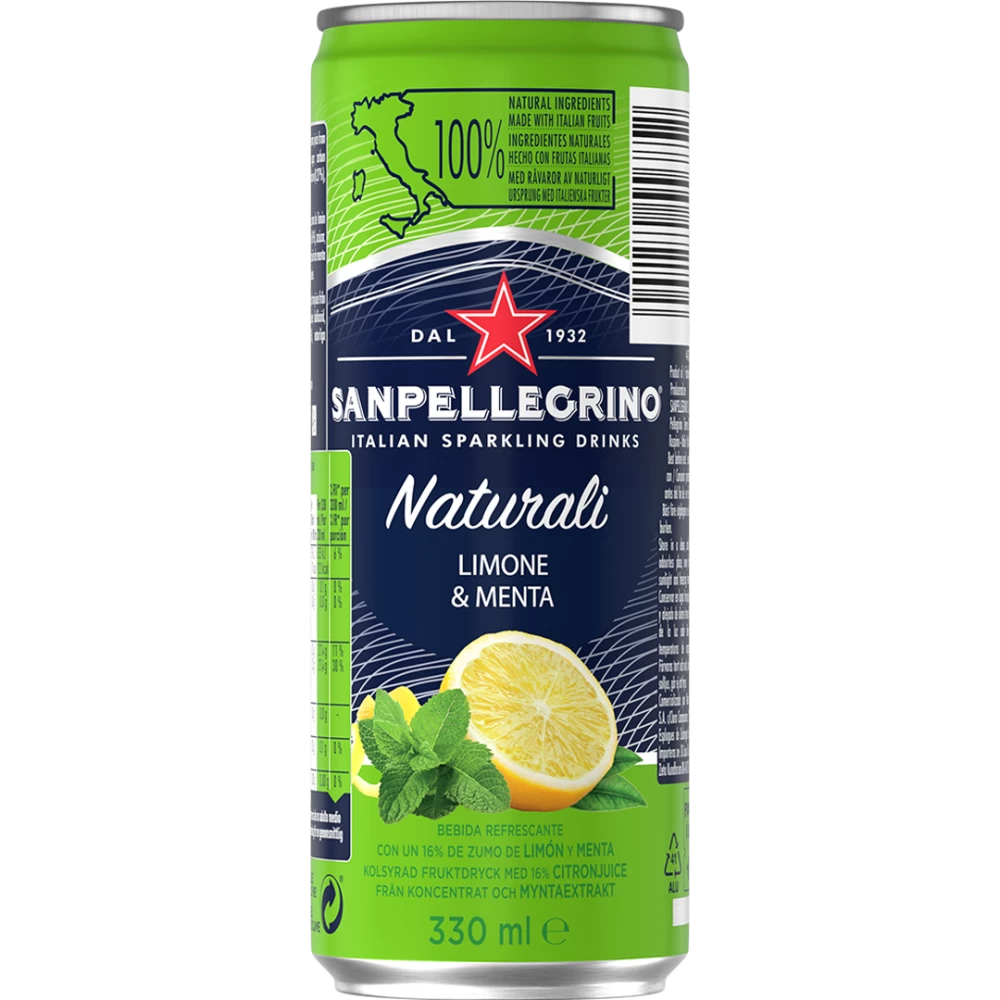 San Pellegrino Limone Menta