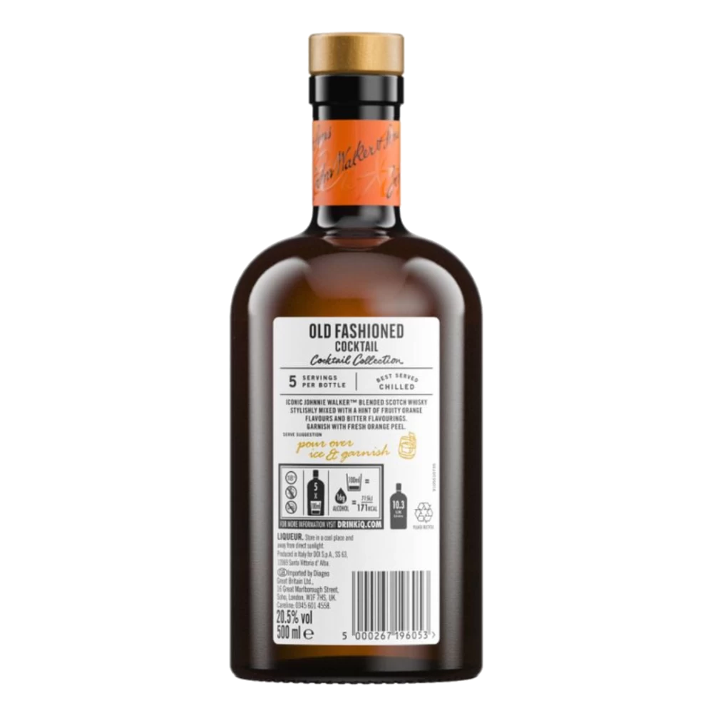 Johnnie Walker Old Fashioned Cocktail